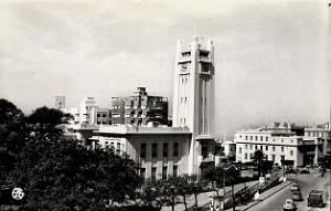 Mostaganem 511- Hotel de ville et banque de l'(Algerie COLLECTION DES AMIS DE ND DE SANTA CRUZ